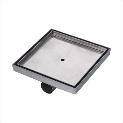 Sanipro Tile Insert Side Outlet Square Drain without Flange