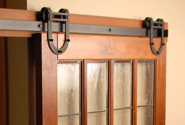 Sanipro Horseshoe style barn door hardware