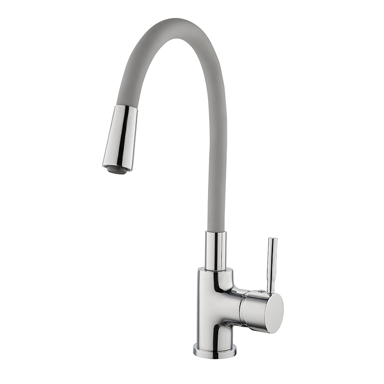 Sanipro Brass Pull Out Kitchen Faucet