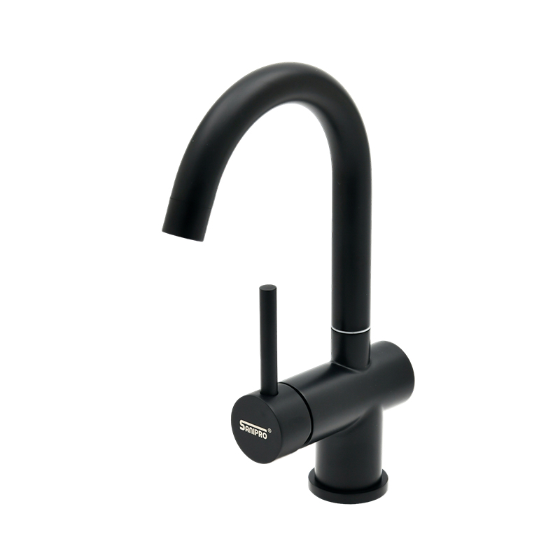 Sanipro Black Stainless Steel Kitchen Faucets