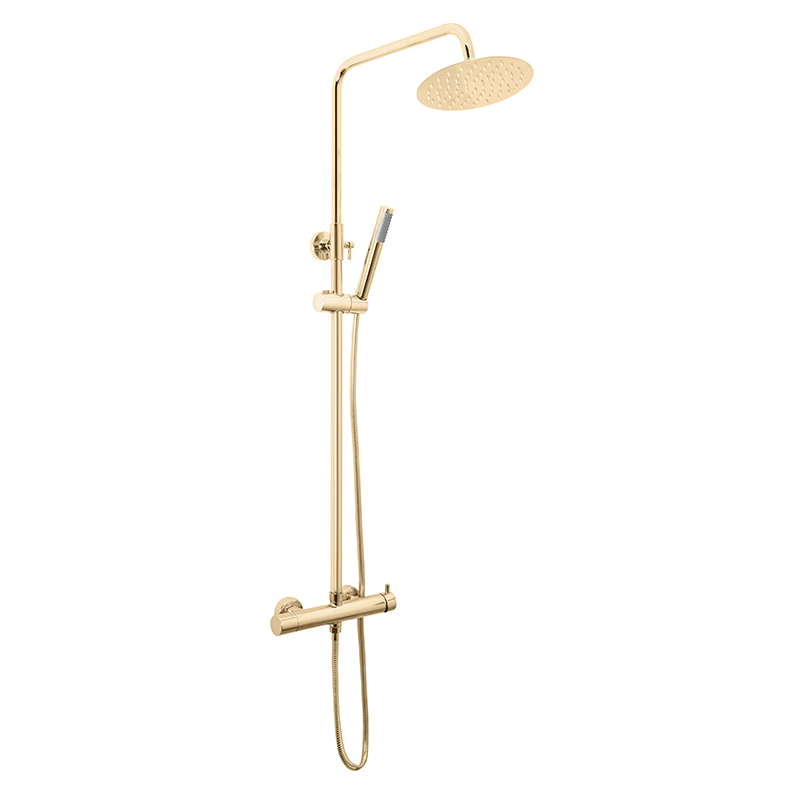 Sanipro Stainless Steel Gold Shower Set